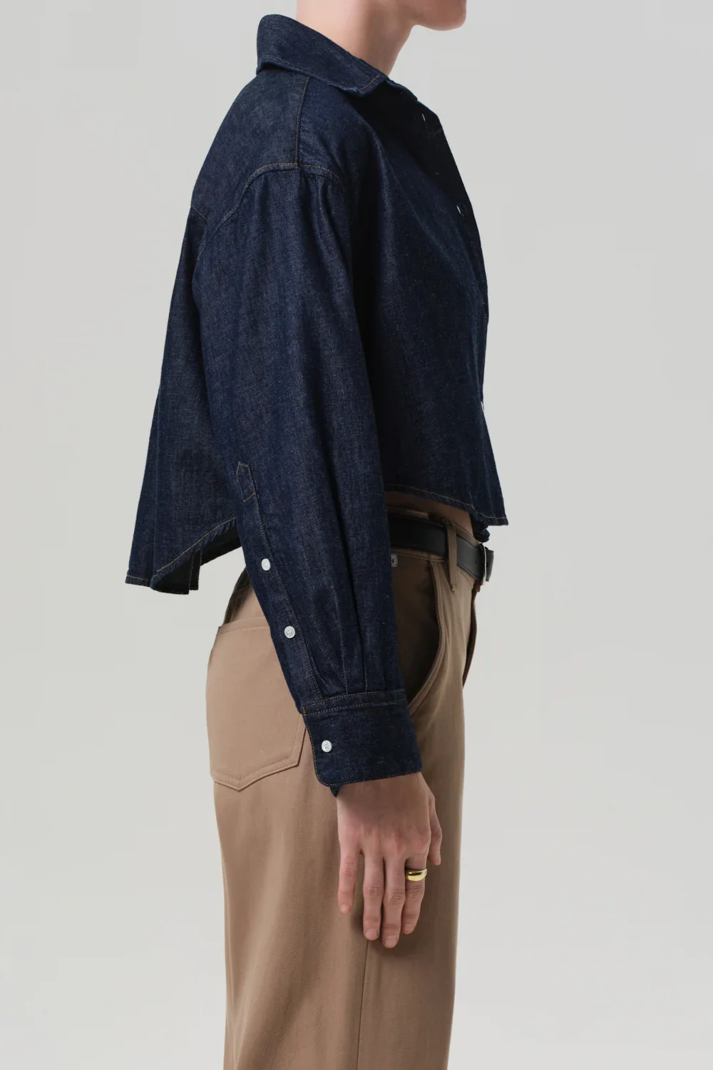 Ana Cropped Shirt - Image 4