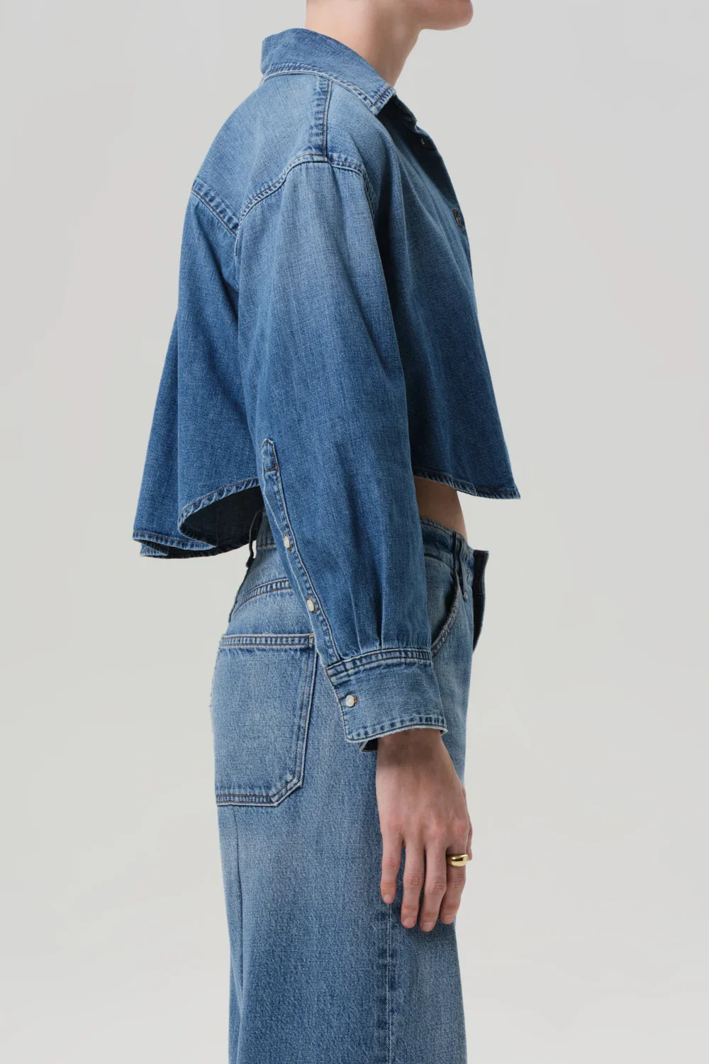 Ana Cropped Shirt - Image 4