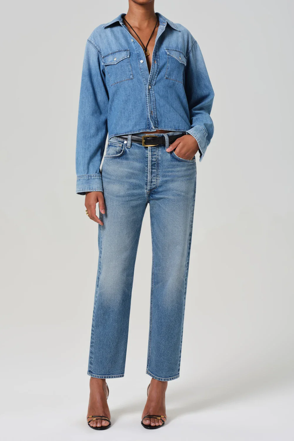 Baby Shay Cropped Shirt - Image 5